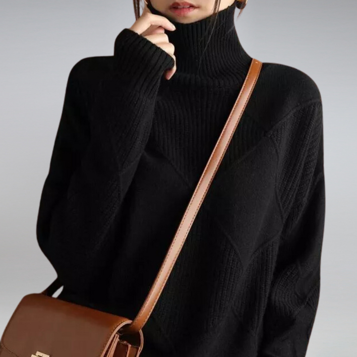 Adelle | Pull à col roulé douillet 