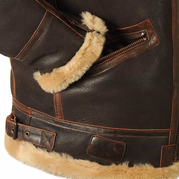 Maverick™ | Veste de pilote élégante pour hommes 