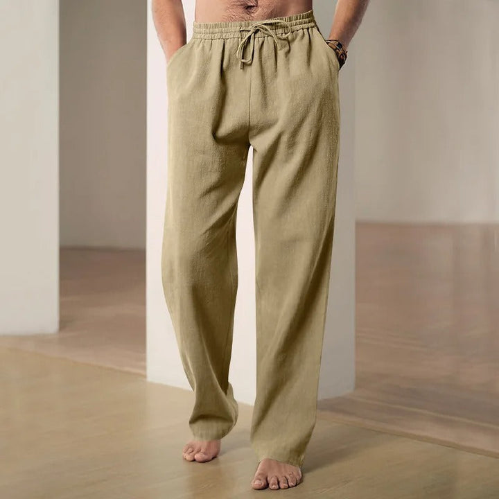 Pantalon en lin Ibiza 