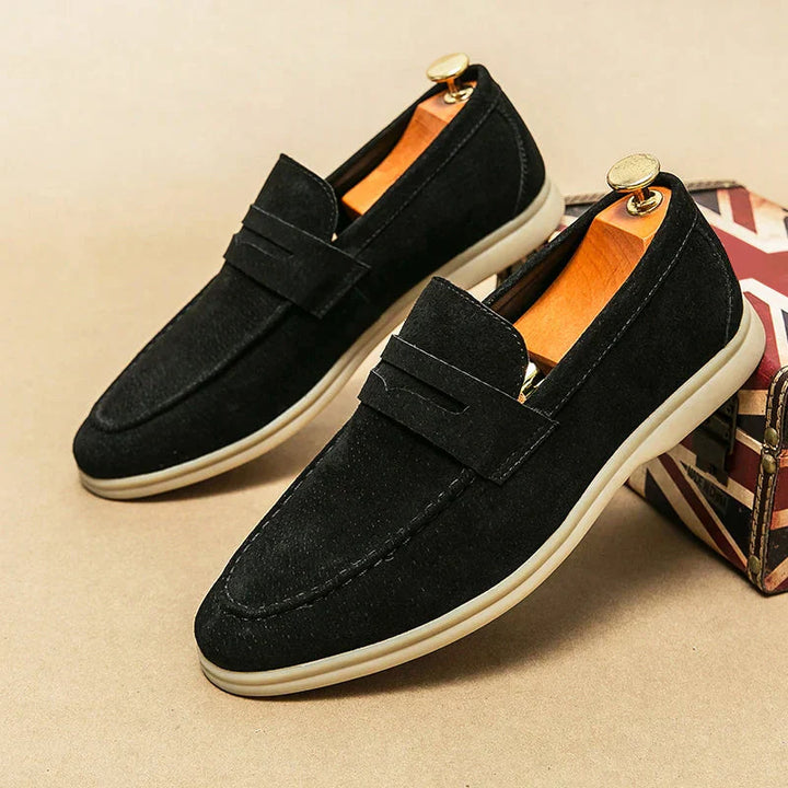 Mocassins en daim chic de Firenze 