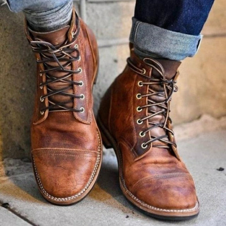 Aiden™ | Bottines élégantes en similicuir 