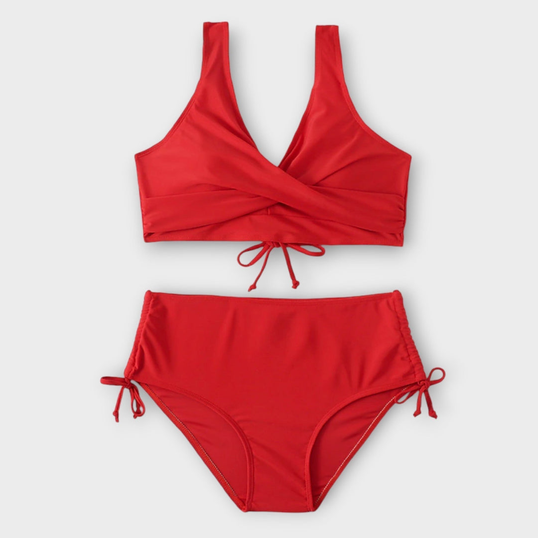 Janine™ | Bikini élégant et flatteur pour la silhouette en deux pièces 