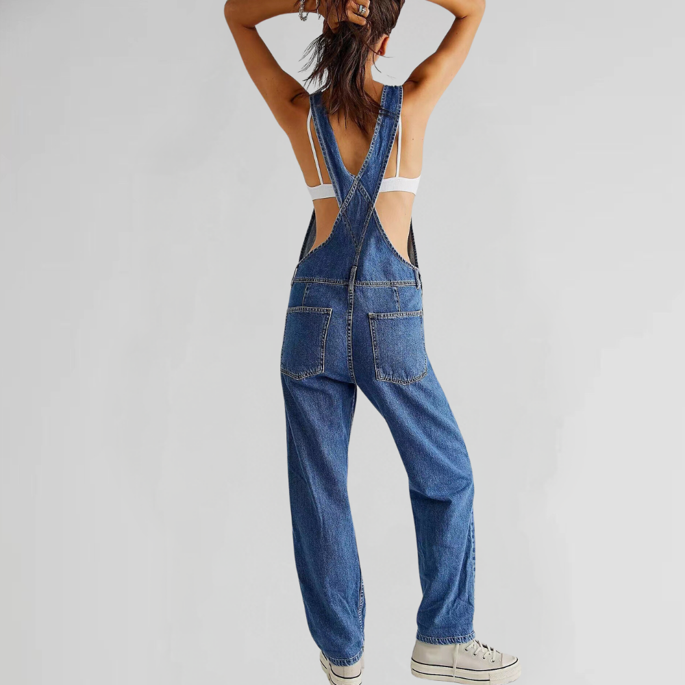 Jacqui - Combinaison en Denim Urbain 