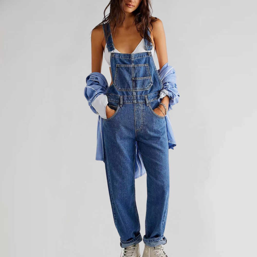 Jacqui - Combinaison en Denim Urbain 