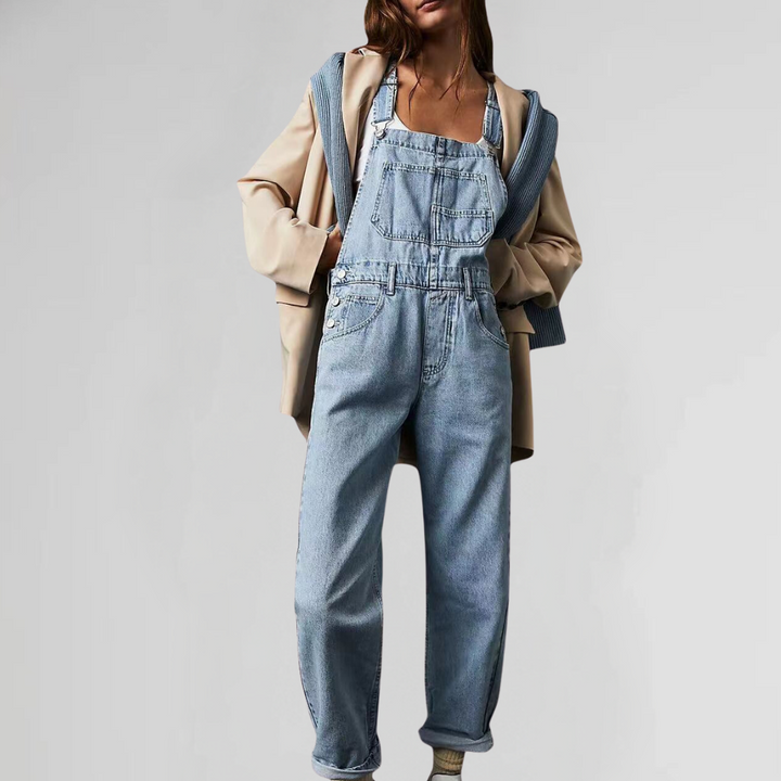 Jacqui - Combinaison en Denim Urbain 