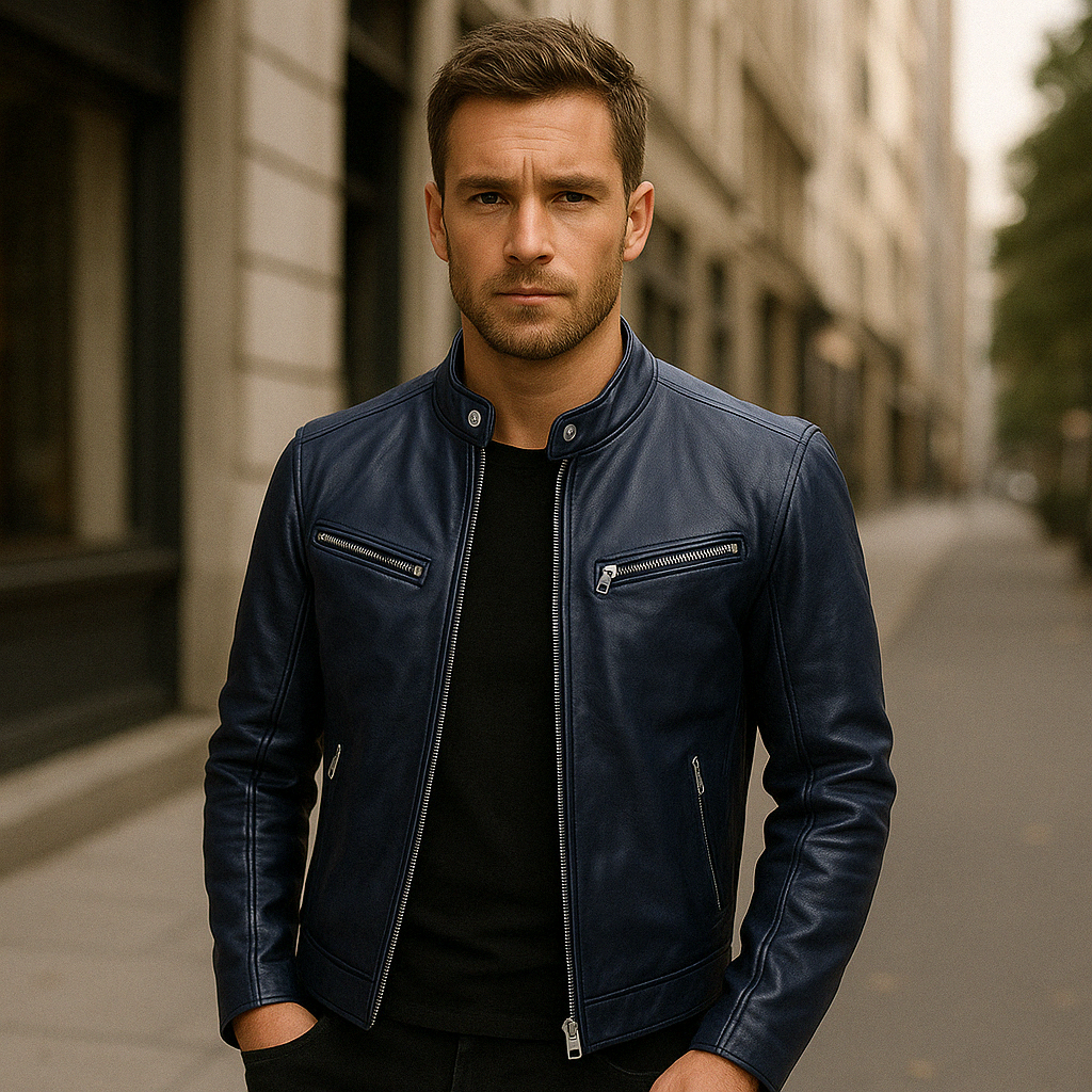 Salvatore™ | Timeless Casual Leather Jacket