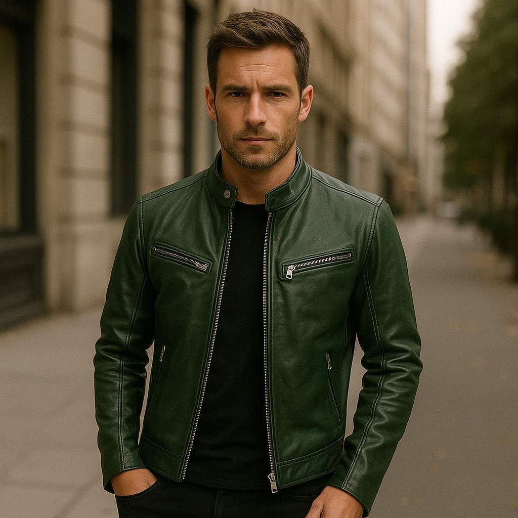 Salvatore™ | Timeless Casual Leather Jacket