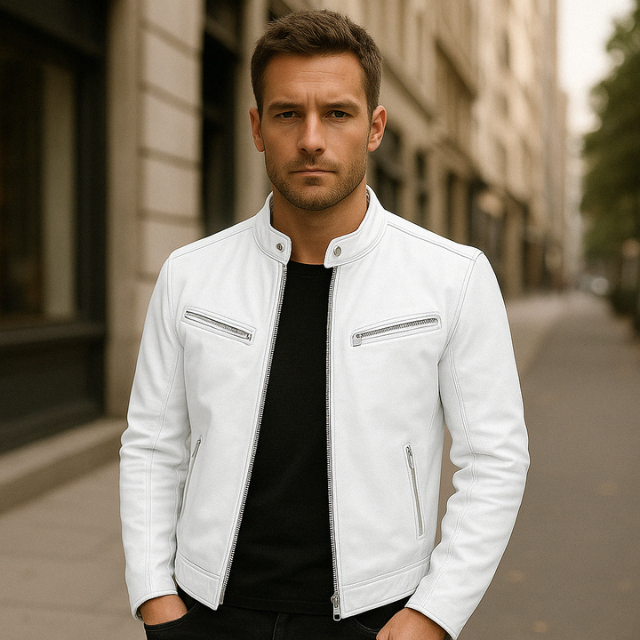 Salvatore™ | Timeless Casual Leather Jacket