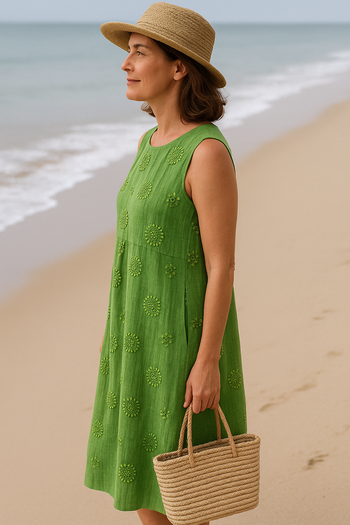 Sleeveless Midi Dress™ | Effortless Everyday Charm