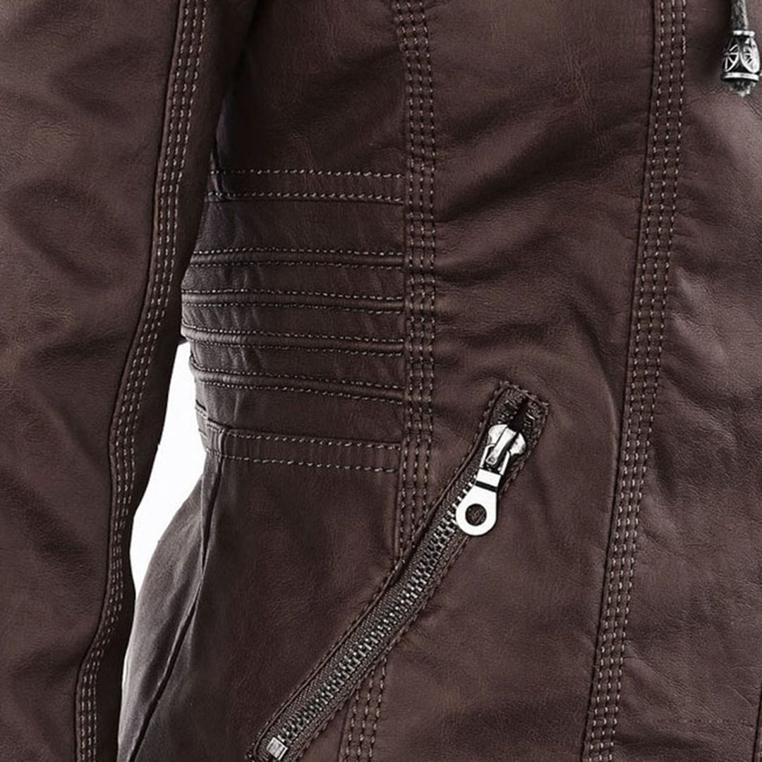Chaleur™ | Veste en cuir végétalien 