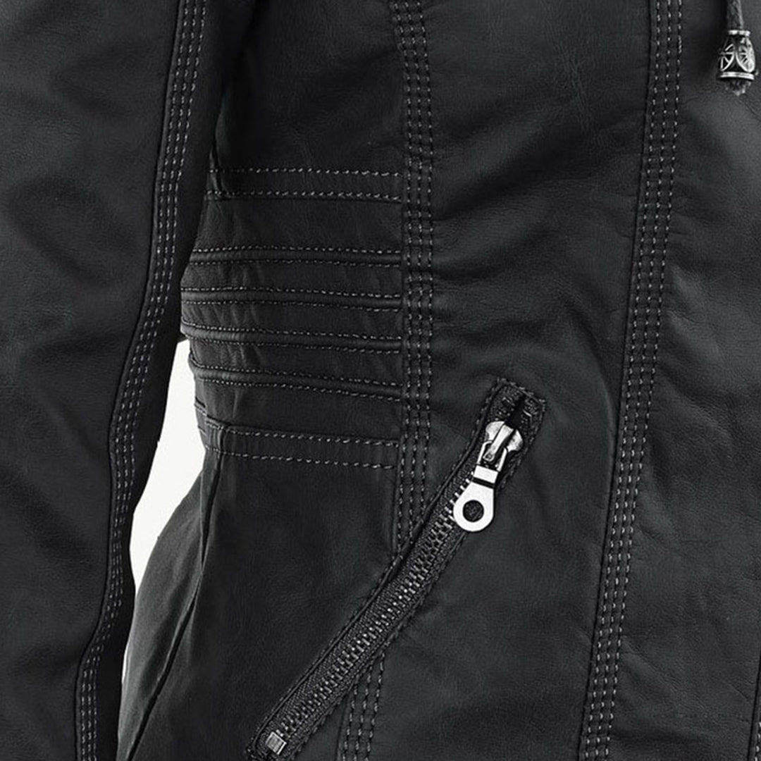 Chaleur™ | Veste en cuir végétalien 