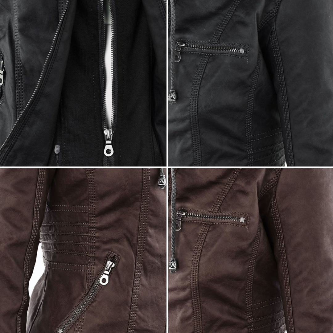 Chaleur™ | Veste en cuir végétalien 