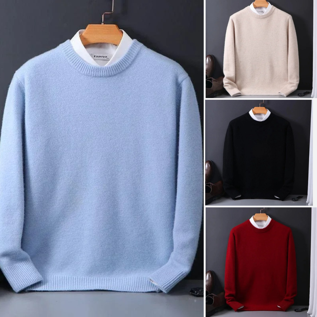 Nina™ | Cashmere Crew Neck Sweater