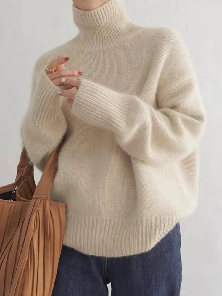 Lena | Pull à col roulé 