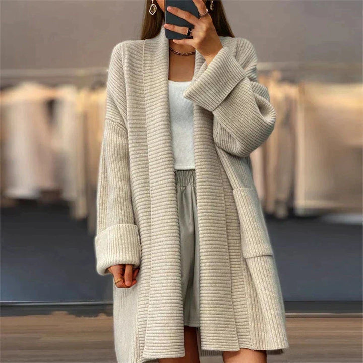Euphemia | Long Cardigan en Maille 