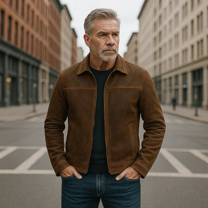 Lorenzo™ | Premium Timeless Leather Jacket