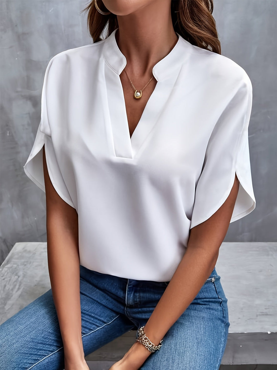 Vivian - Blouse Élégance Polyvalente 