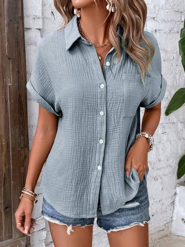 Lara - Blouse Élégante et Aérienne 