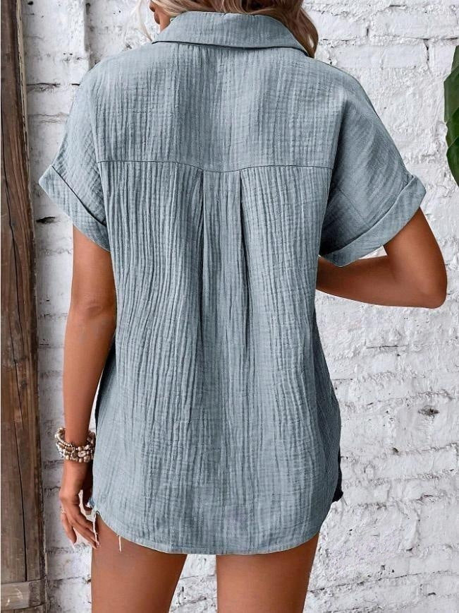 Lara - Blouse Élégante et Aérienne 