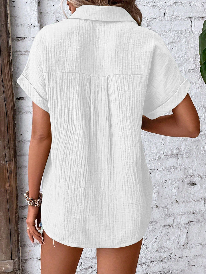Lara - Blouse Élégante et Aérienne 