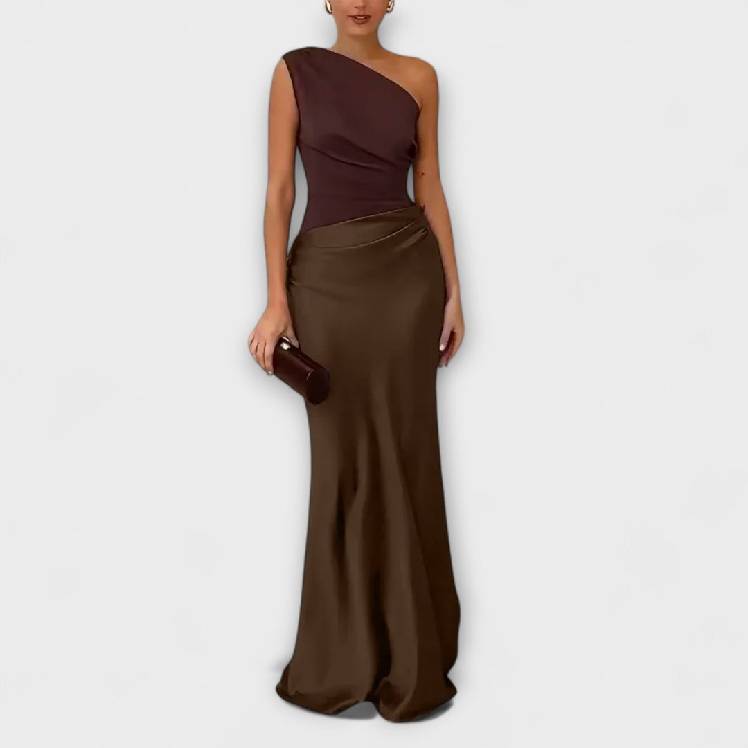 Levana™ | Graceful One-Shoulder Elegance