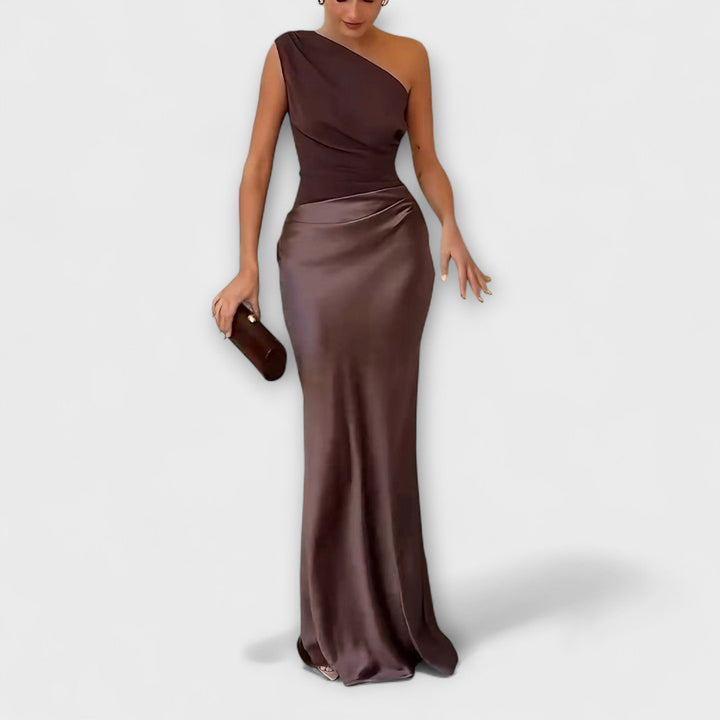 Levana™ | Graceful One-Shoulder Elegance