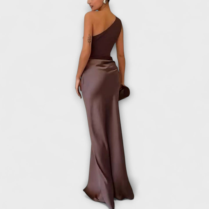 Levana™ | Graceful One-Shoulder Elegance