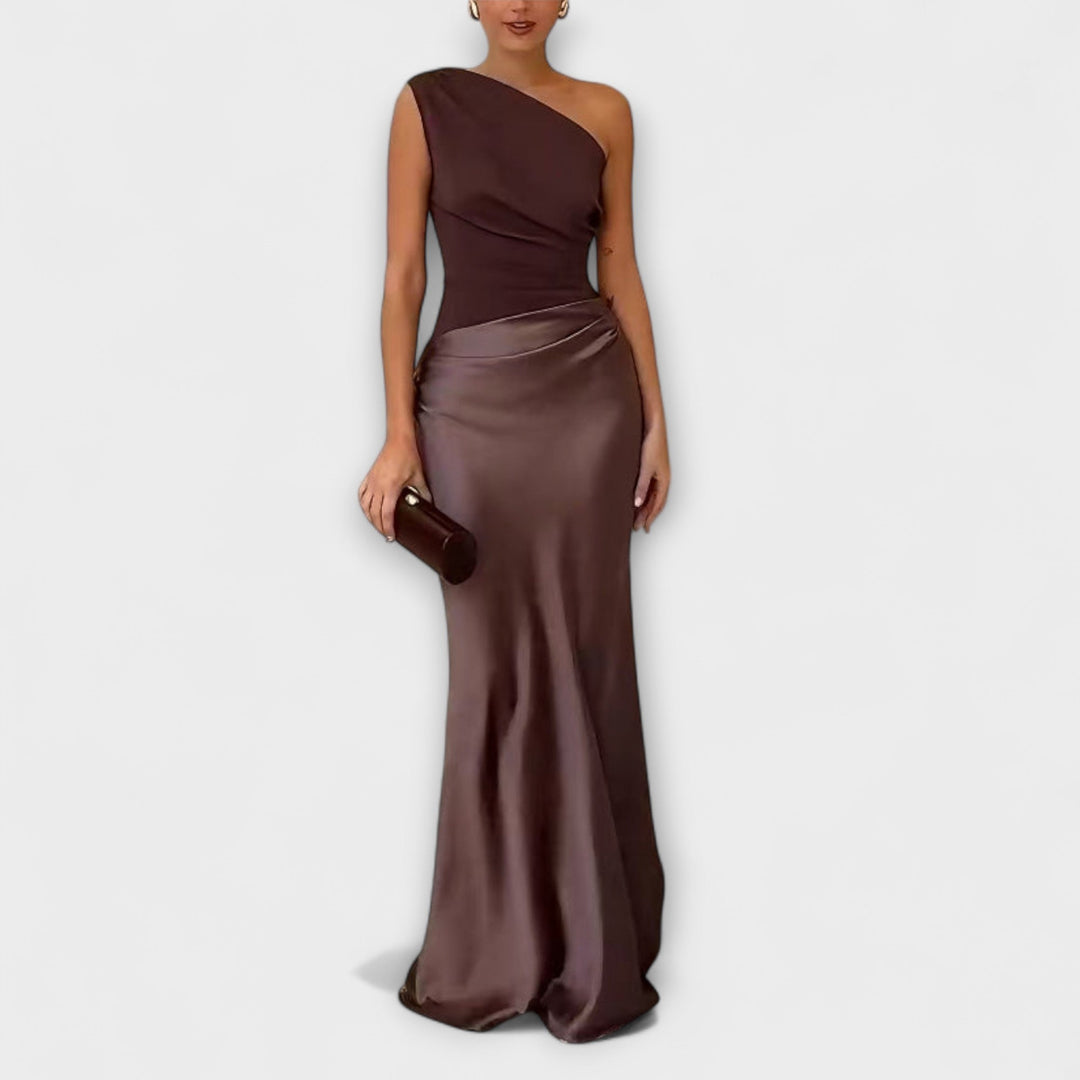 Levana™ | Graceful One-Shoulder Elegance