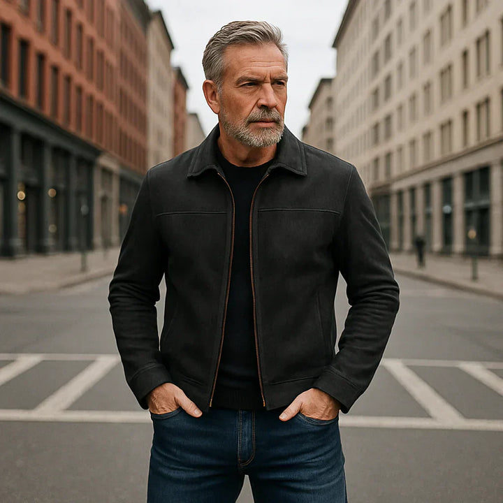 Lorenzo™ | Premium Timeless Leather Jacket