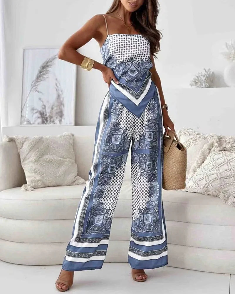 Alya™ | Graceful Printed Ensemble