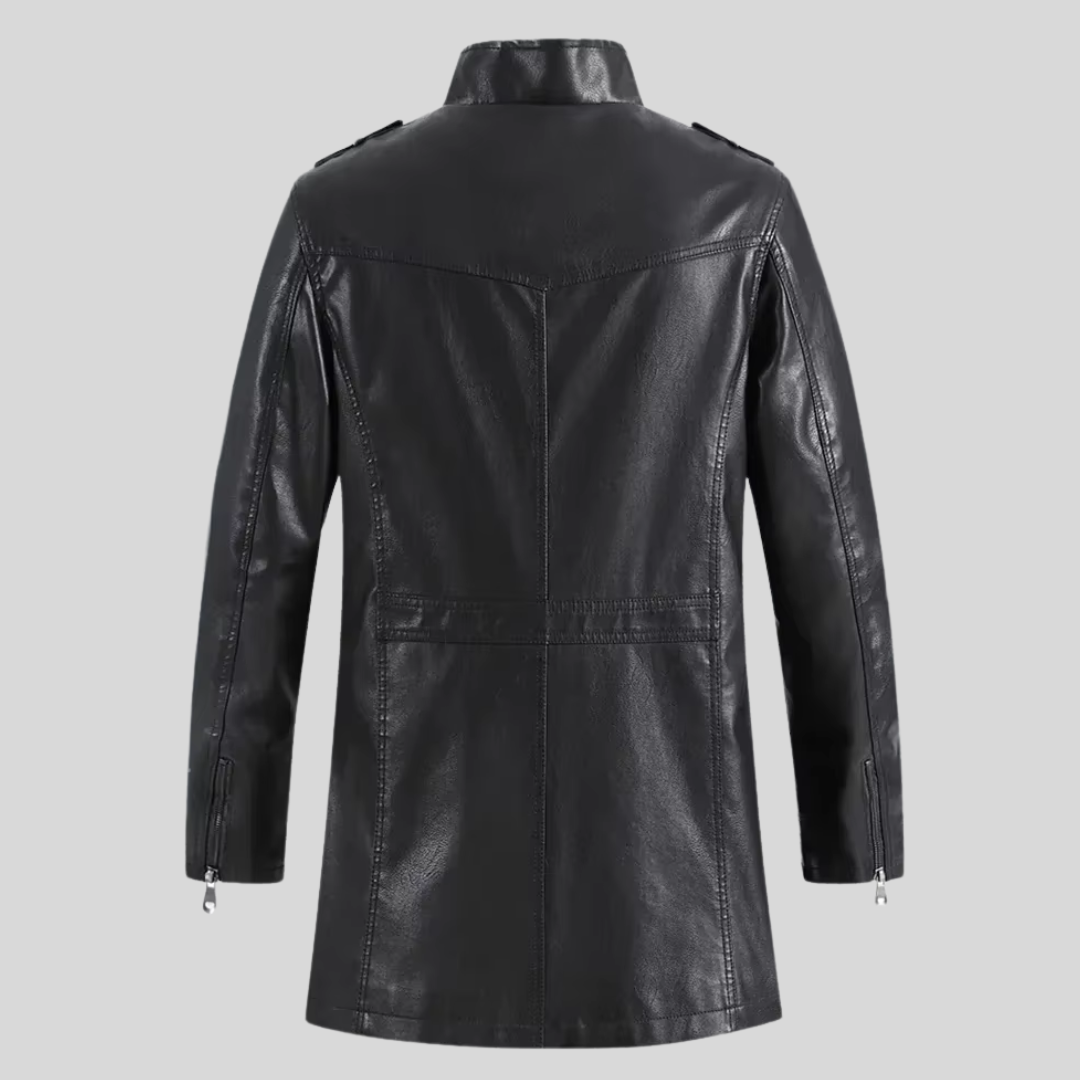 Nina™ | Classic Leather Jacket