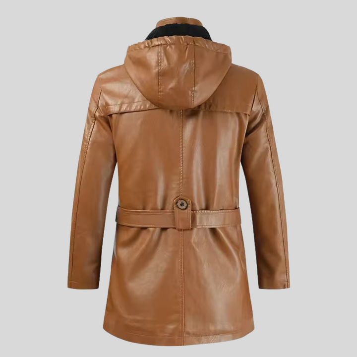 Claudia™ | Elegant Leather Jacket