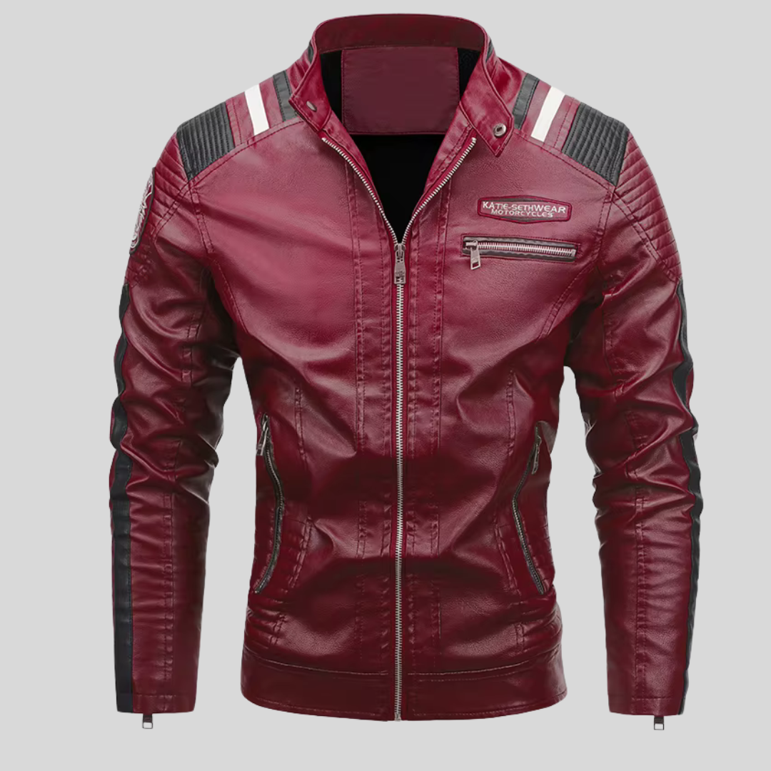 Livia™ | Premium Leather Motorcycle Jacket