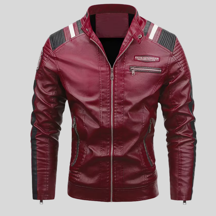 Livia™ | Premium Leather Motorcycle Jacket