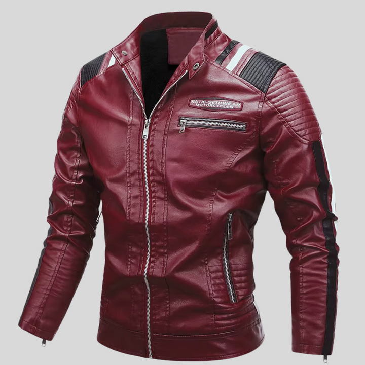 Livia™ | Premium Leather Motorcycle Jacket