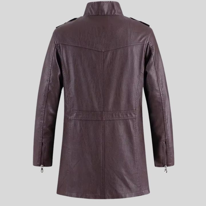 Nina™ | Classic Leather Jacket