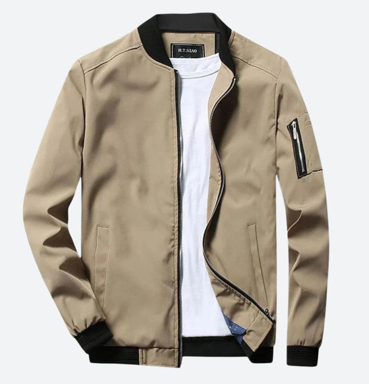 Blouson aviateur décontracté pour hommes 