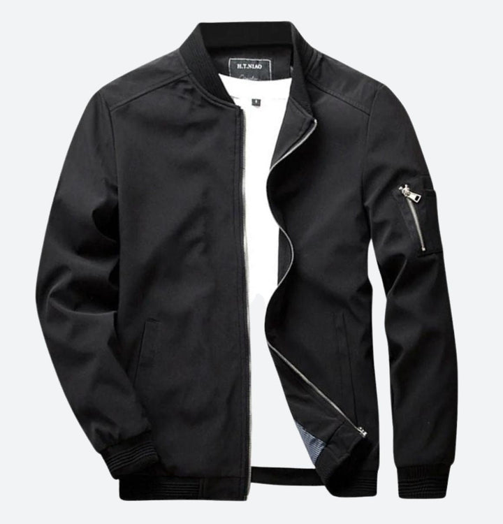 Blouson aviateur décontracté pour hommes 