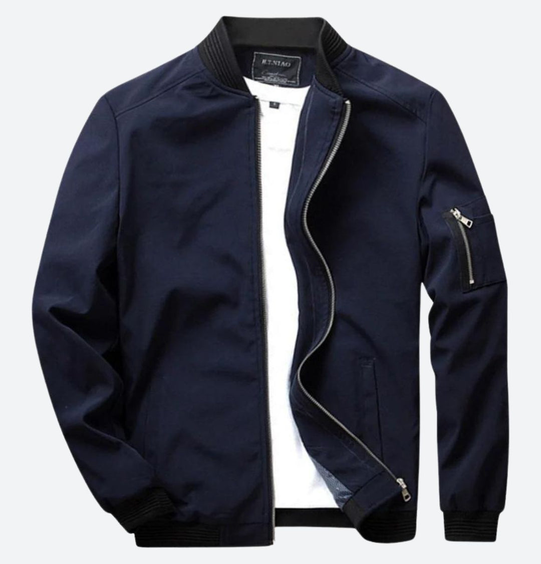 Blouson aviateur décontracté pour hommes 