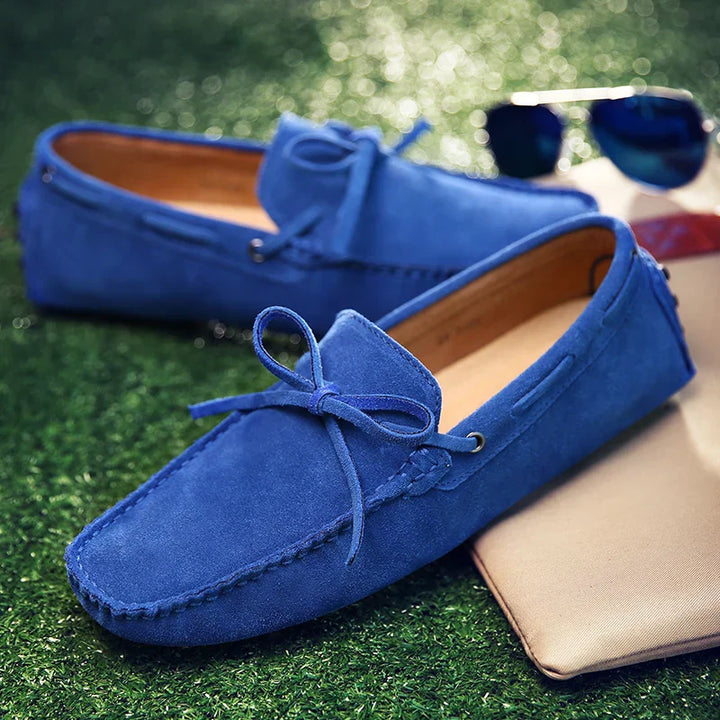 Mocassins d'été en daim décontractés 