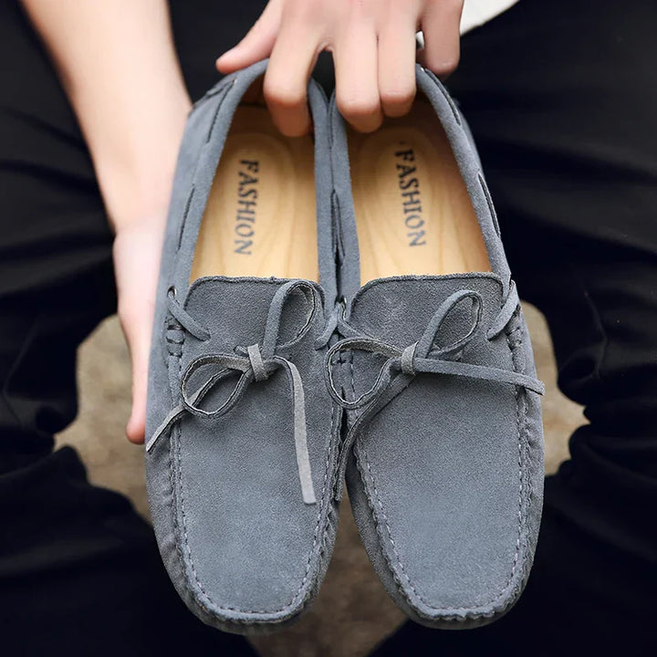 Mocassins d'été en daim décontractés 