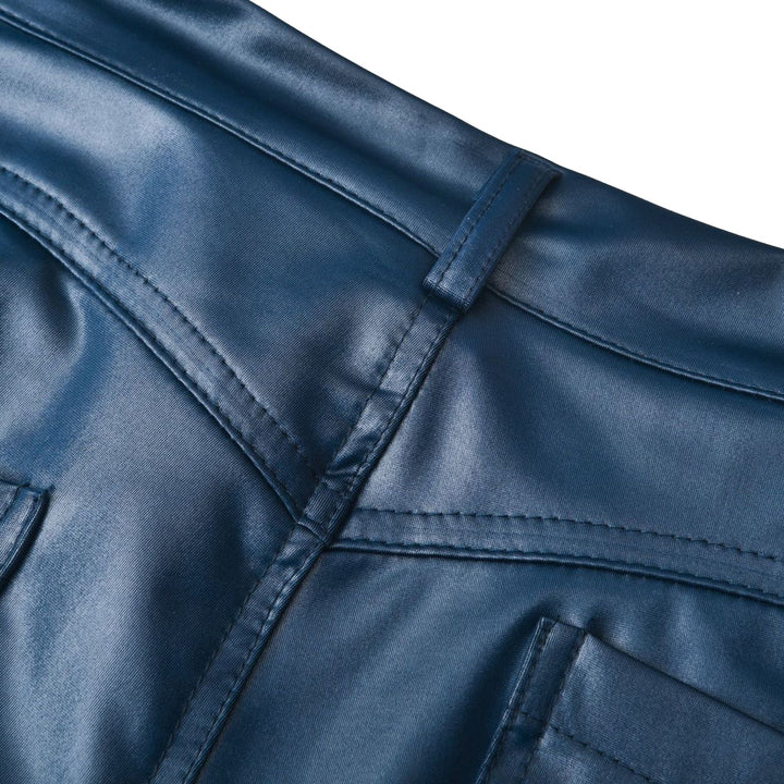 Pantalon en cuir extensible Lexi 