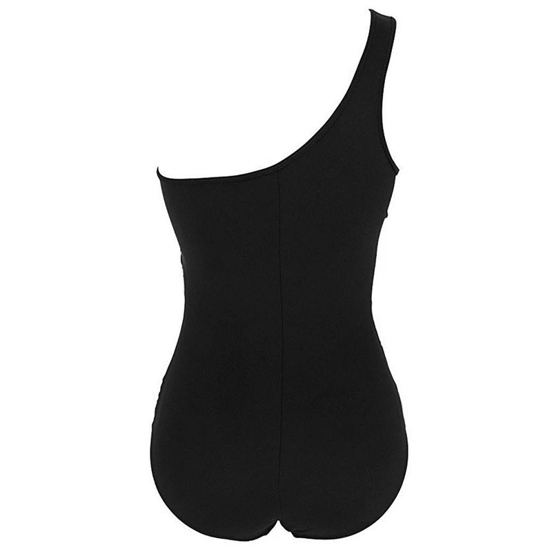 Avenée™ | Maillot de bain élégant à une épaule en grande taille 