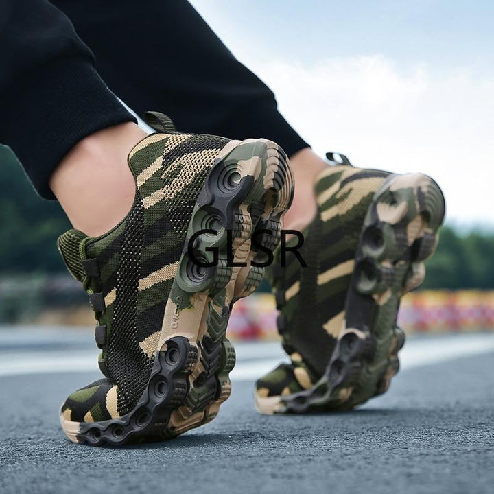 Baskets militaires camouflage respirantes 