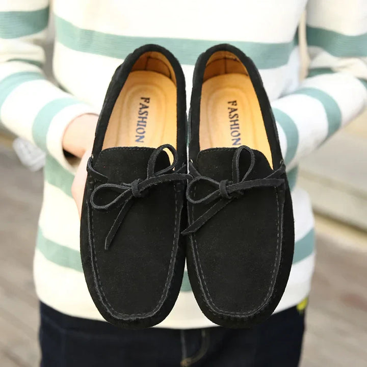 Mocassins d'été en daim décontractés 