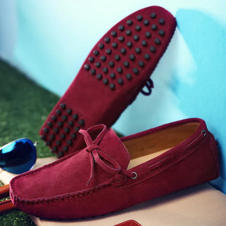 Mocassins d'été en daim décontractés 