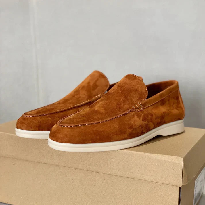 Mocassins en daim chic 