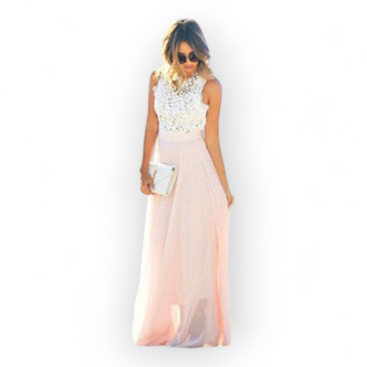 Léna | Robe d'été chic avec des détails délicats 
