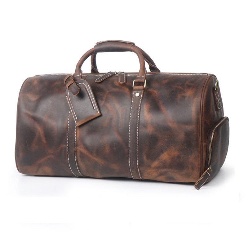 Adelina™ | Sac de voyage en cuir authentique 