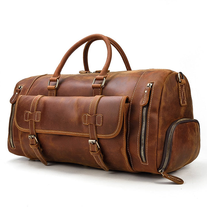 Voyago™ | Timeless Leather Travel Companion